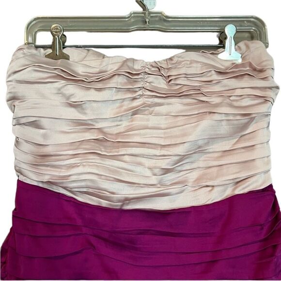 NWT! Express ruched strapless dress. Size 6 - Picture 2 of 13